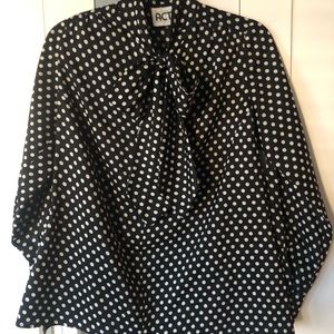 Vintage Polka Dot Dress Shirt